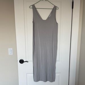 Gray Sleeveless Women's Dress Jersey